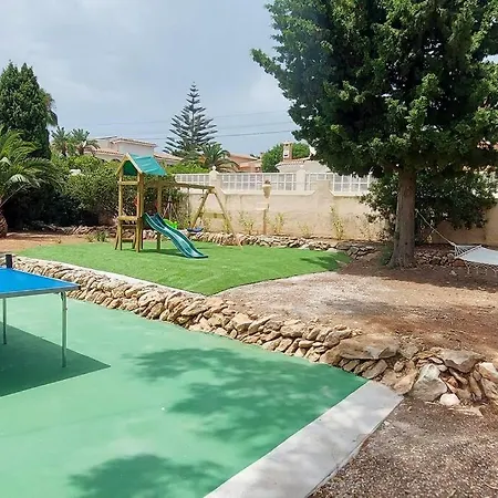 En Con Piscina Y Jardin - Ideal Grupos 别墅 卡尔佩